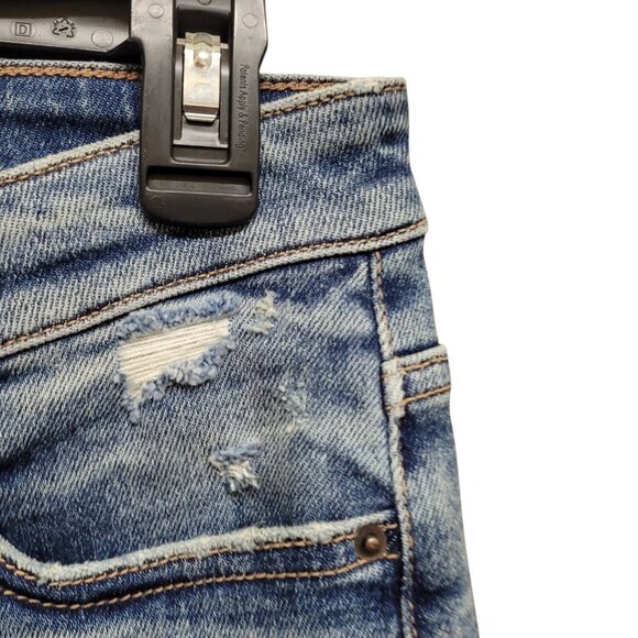 BKE Women’s 30X26 Ankle Mid-Rise Distressed Skinny Jeans Buckle NO SIZE TAG - Picture 5 of 16